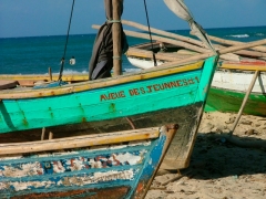 Fishing boats....
